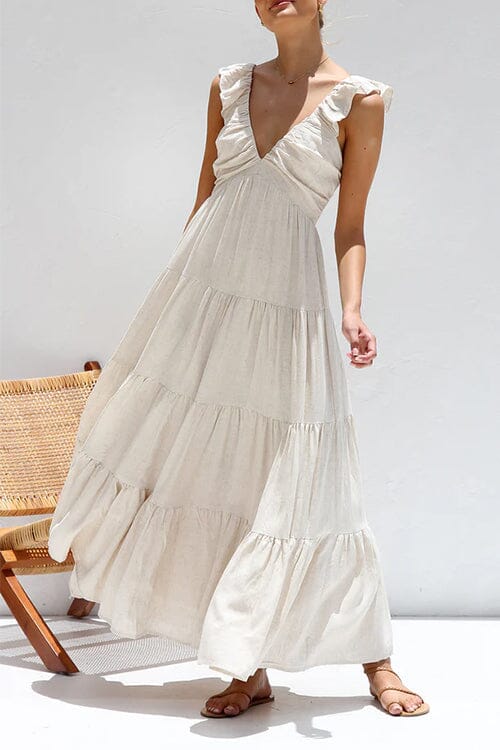 Noelle - Ruffled Maxi Dress