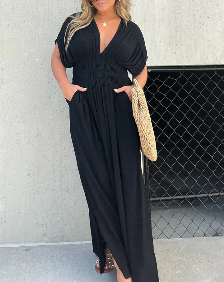 Miranda - V-Neck Maxi Dress