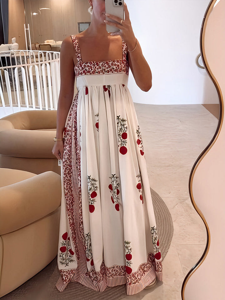 Myca - Patchwork Floral Maxi Dress