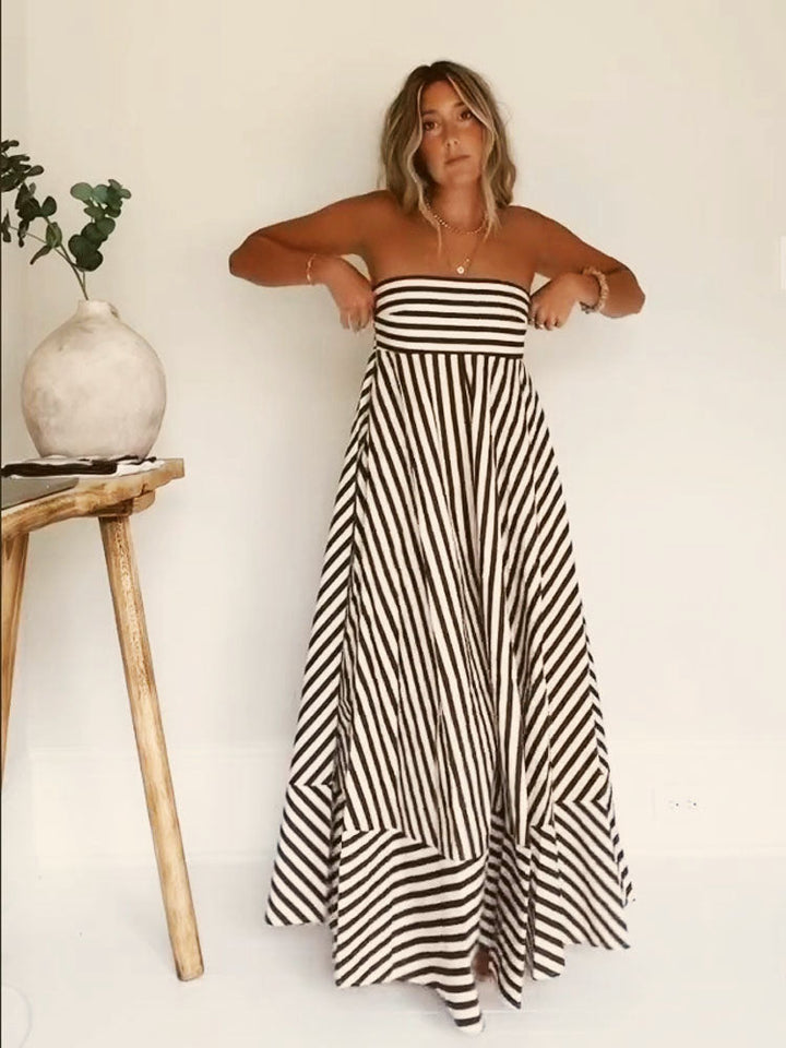 Elyn - Strapless Maxi Dress