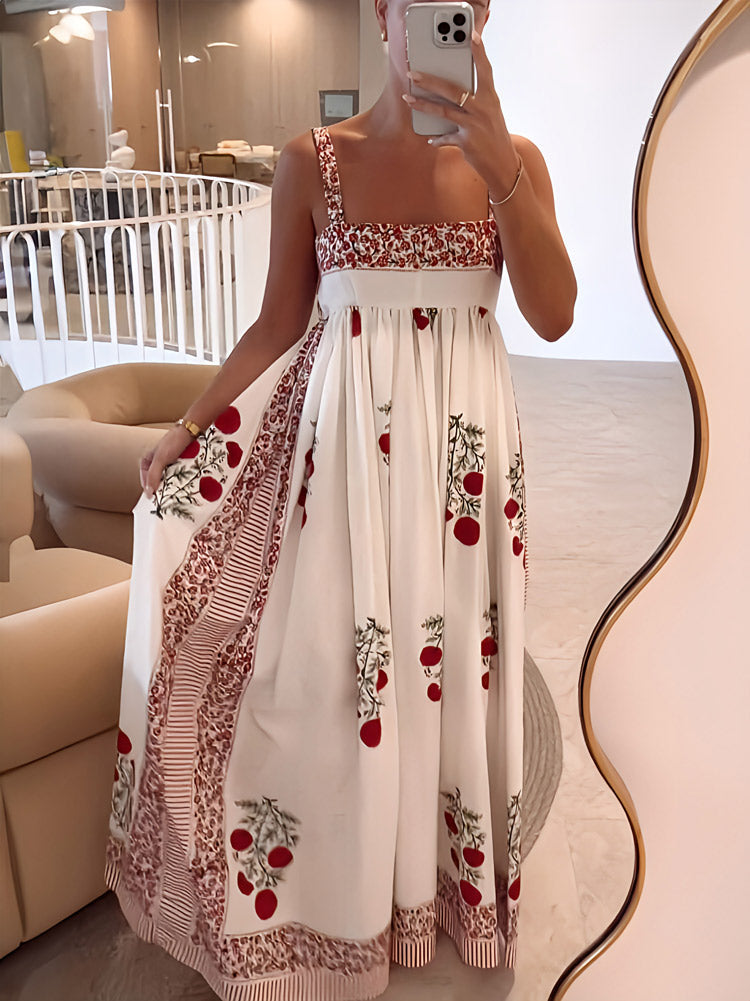 Myca - Patchwork Floral Maxi Dress