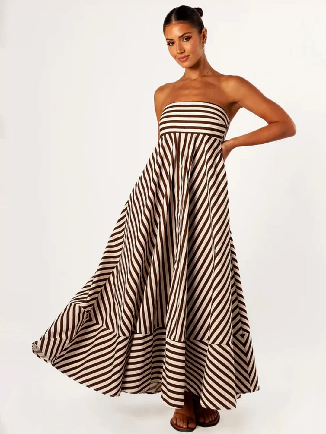 Elyn - Strapless Maxi Dress