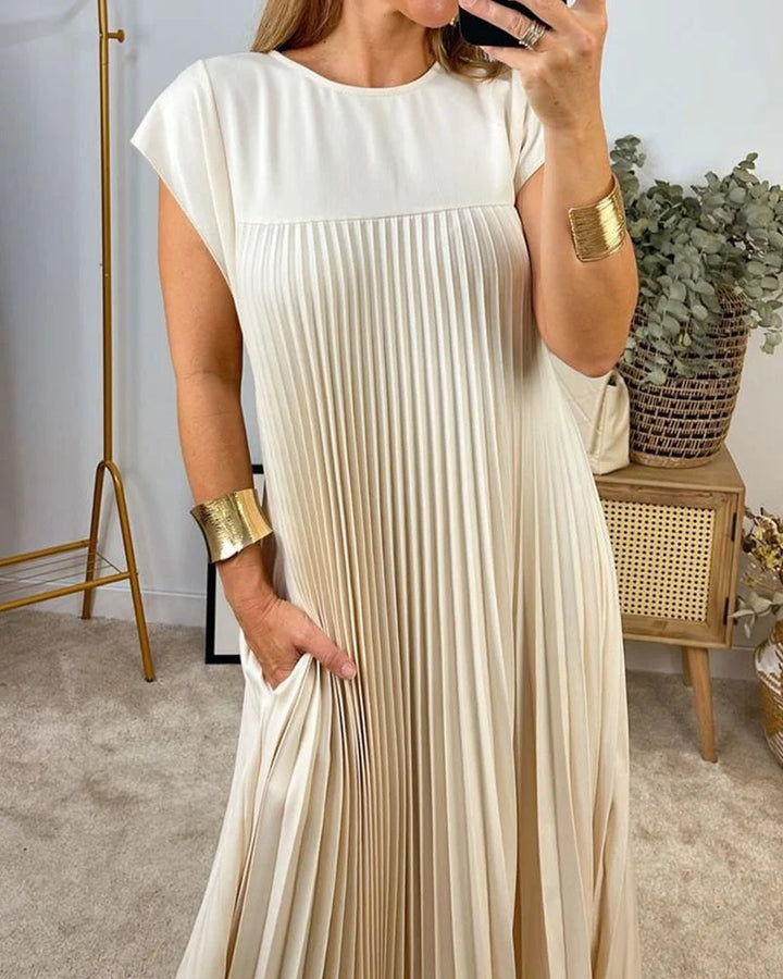 Eloise - Pleated Maxi Dress