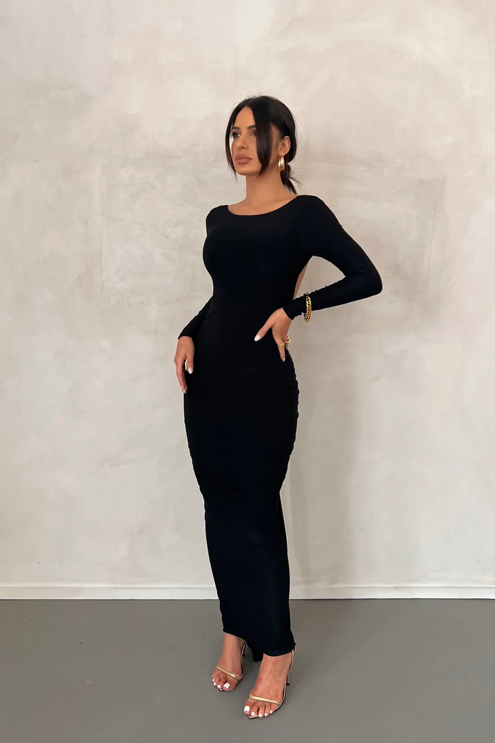 Eleanor - Backless Maxi Dress