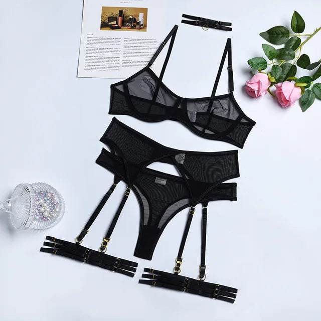 Sai - Strappy Lingerie Set