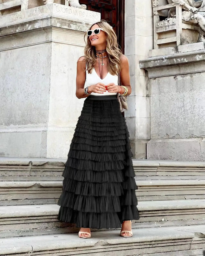 Carlisle - Tulle Maxi Skirt