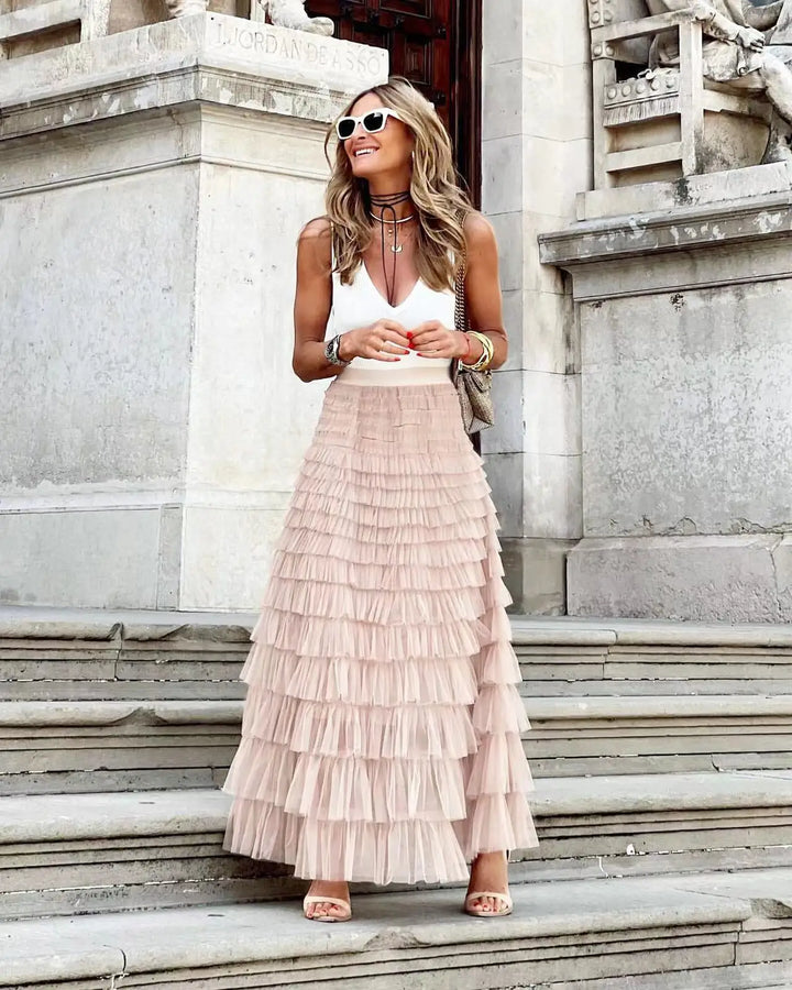 Carlisle - Tulle Maxi Skirt