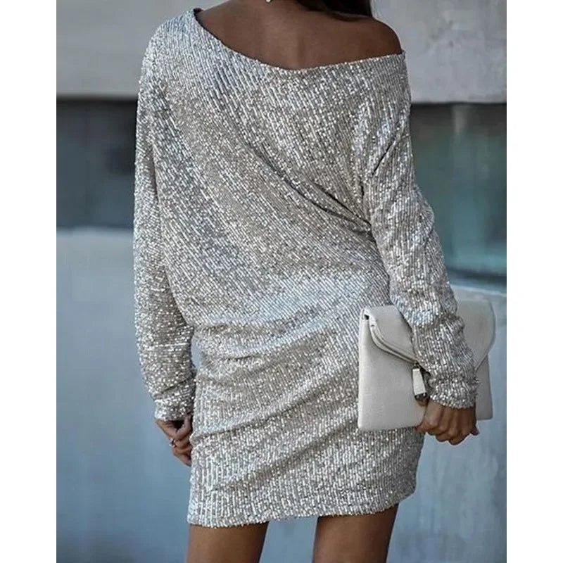 Alodia - Sequined Mini Dress