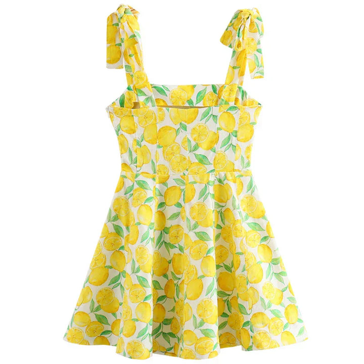 Alice - Amalfi Lemon Dress