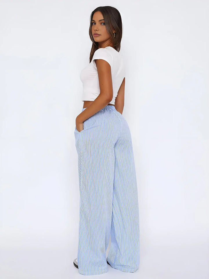 Iris - Elegant Straight-Leg Pants