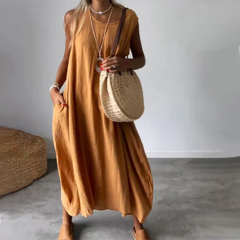 Shelby - Relaxed Casual Midi Dress