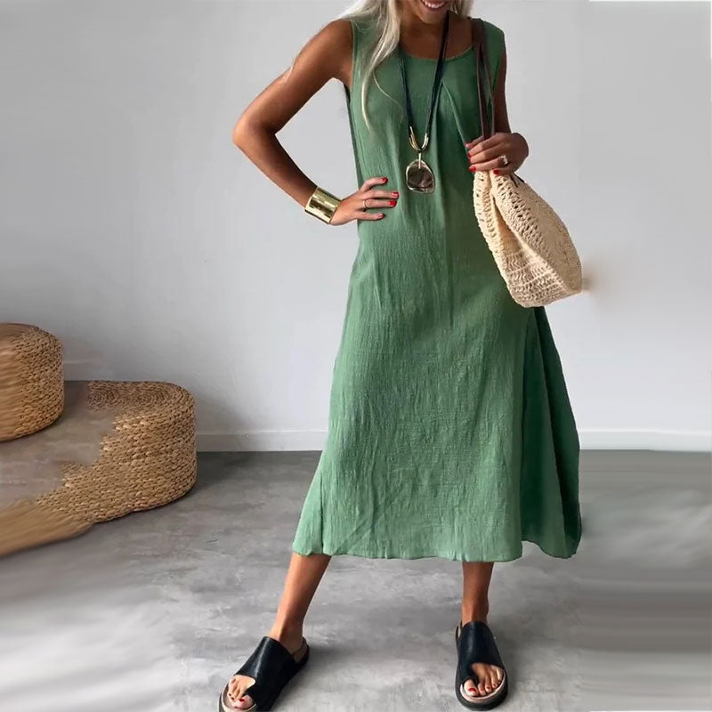 Shelby - Relaxed Casual Midi Dress